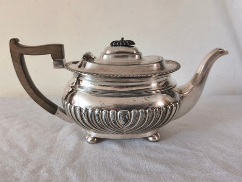 Vintage silver plated tea pot - vintage,