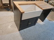 5ft freestanding kitchen sink unit with appliance space, inc Sink, worktop.
