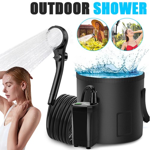 Camping shower usb portable - camping,