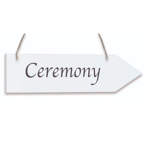 Ceremony wedding wooden arrow - wooden,
