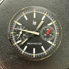 Vintage LIP Tachymeter Valjoux 7733 - Dial, Hands, Movement - #075