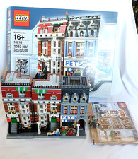 LEGO Creator 10218 Pet Shop & Extra House - Box Instructions Complete Modular