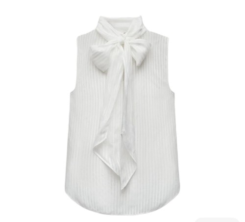 Bnwt ladies zara stripe - stripe, tie
