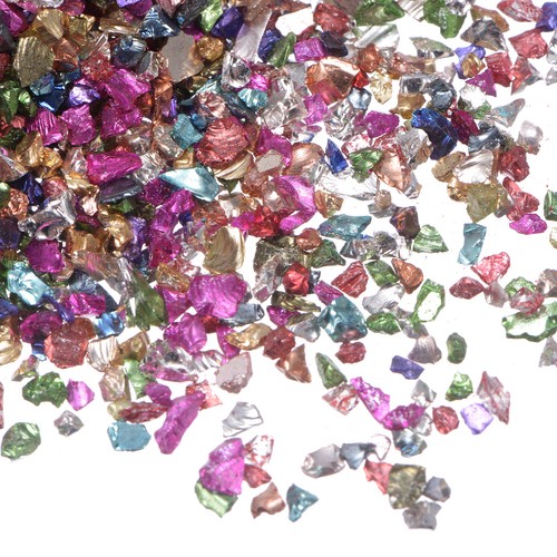 200g mixed colors crushed - mixed,