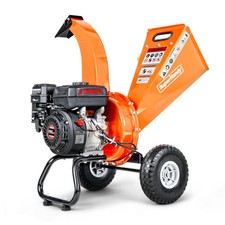 SuperHandy Mini Wood Chipper Shredder Mulcher  196cc Heavy Duty 50mm Capacity