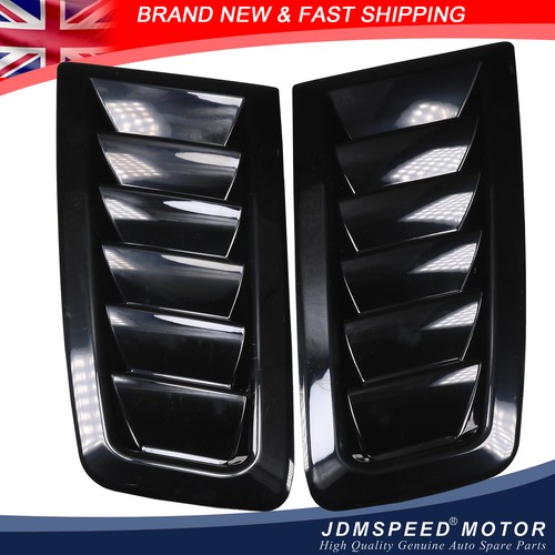 Abs plastic bonnet vents black - vents,