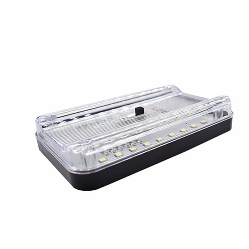 White led car - white, interior