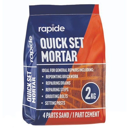 Rapide quick set mortar - mortar,