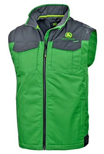 John deere green adult wadded - green,
