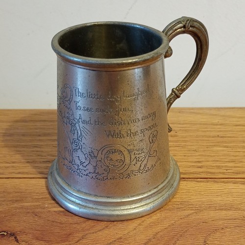 Vintage english pewter child - pewter, child's