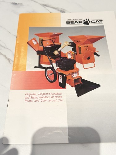 Bear cat chipper shredder - bear,