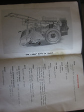 HOWARD Gem Rotovator Instruction Parts Manual