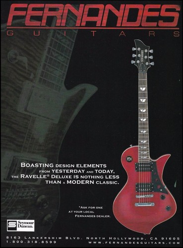 Fernandes ravelle deluxe - ravelle,