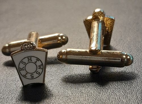 Masonic mark cuff links - masonic, cuff-links