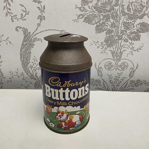 Vintage tin 1960s cadburys - tin,