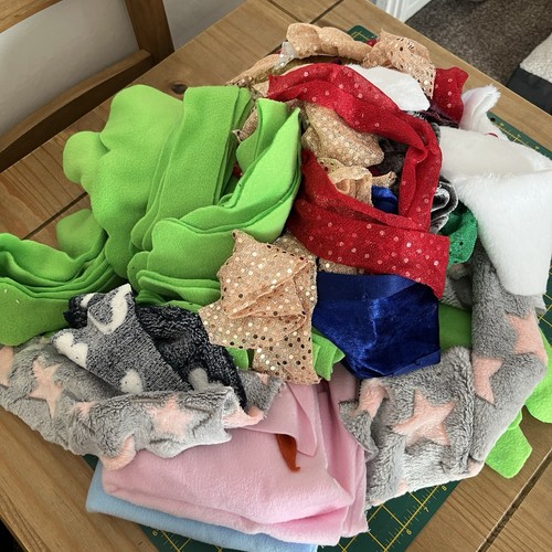 Fabric remnants scrap pieces - scrap,