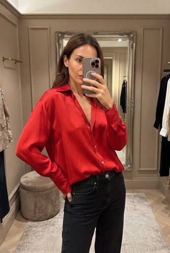 Bnwt zara vibrant - bnwt, red