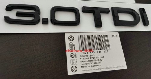 Black tdi chrome badge - black,