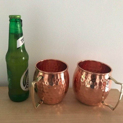 Pure copper moscow mule cups - moscow,