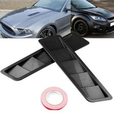 Car Carbon Fiber Hood Vent
