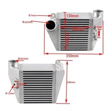 SIDE MOUNT INTERCOOLER 130MM