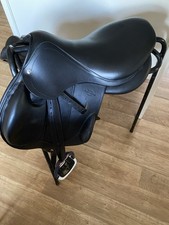 Devacoux Chiaberta k Pony 2021 Saddle medium  Black 16.5 Excellent Condition