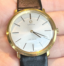 A Vintage Omega De Ville Gold