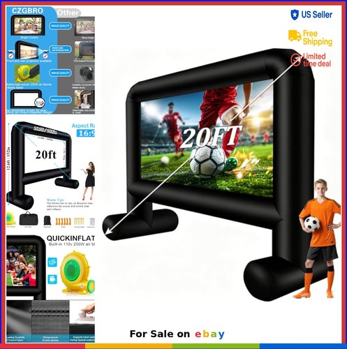 Inflatable projector screen - inflatable,