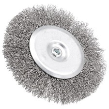 Wire Wheel Brushes Surfaces Burrs For Cleaning Rust Wire Grinder Brush