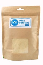 Pork Gelatine Powder 500G  240 Bloom  Unflavoured powdered Gelatine or Gelatin