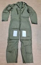 New Genuine RAF Flight Pilot Suit MK15 Aircrew Coverall Sage Green Size 4