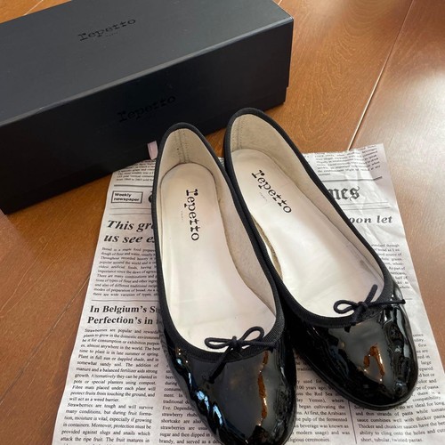 Repetto enamel flat - flat, shoes