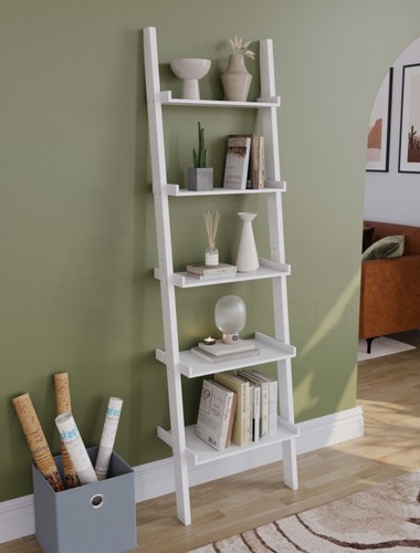 White york ladder shelf - white,