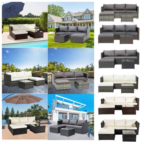 Rattan garden furniture - furniture, set