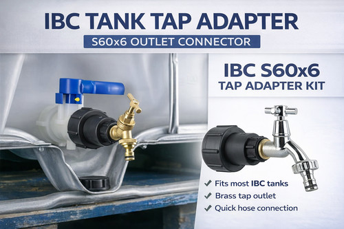 Water tank extended adapter - extended,