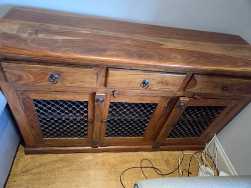 Indian sheesham wood sideboard - sheesham,