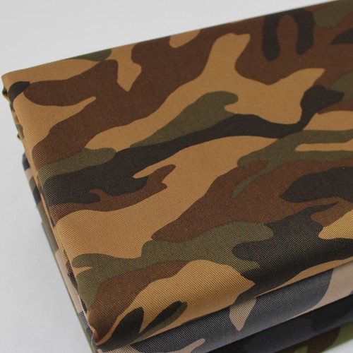 Camo 100 cotton twill - camo,