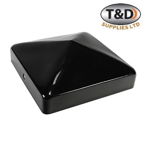Pyramid square black metal - square,