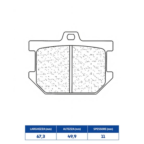 Front brake pads brakes - cl, for