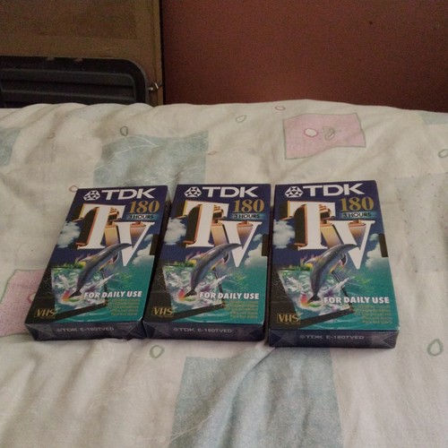 New tdk 180 blank - new, tv