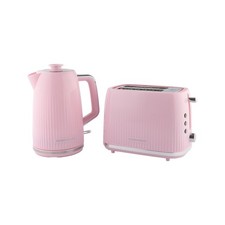 Kettle & Toaster Set, Miami Collection by Hamilton Beach, Flamingo Pink, HBMIAF
