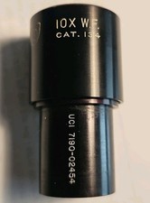 Microscope Eyepiece  10X W.F. Wide Field Cat. 134 American Optical AO 7190-02454