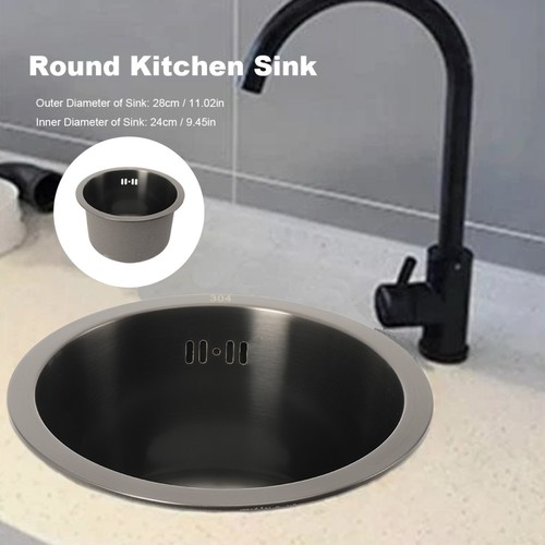 Mini round kitchen sink - kitchen,
