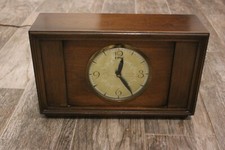 Large WORKING Wood Table Clock