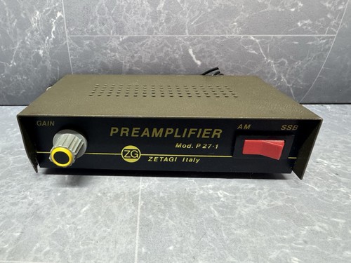 Zetagi p27 preamplifier - zetagi,