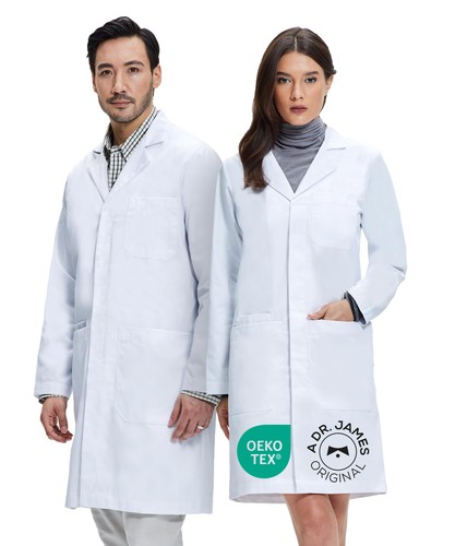 James unisex lab coat 100 - dr,