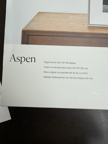 Aura digital photo frame aspen - digital,