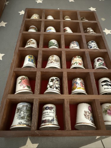Vintage porcelain thimbles - 24,
