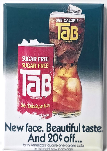 Tab vintage advertisement - tab,