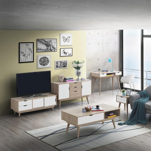Scandinavian living room - scandinavian,